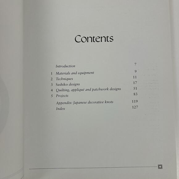 Japanese Quilting Instruction Pattern Book Sashiko Paperback Quilts - Picture 4 of 6